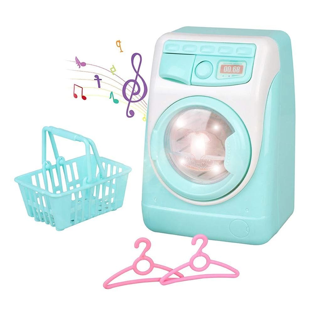 Máquina de lavar brinquedos Coherny Mini Simulation Dollhouse Kitche