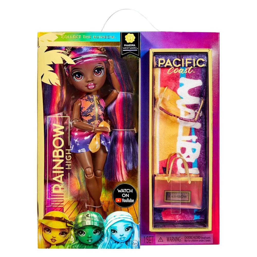 Boneca - RAinbow High - Phaedra Westward - Pacific Coast M SHOP COMERCIAL LTD