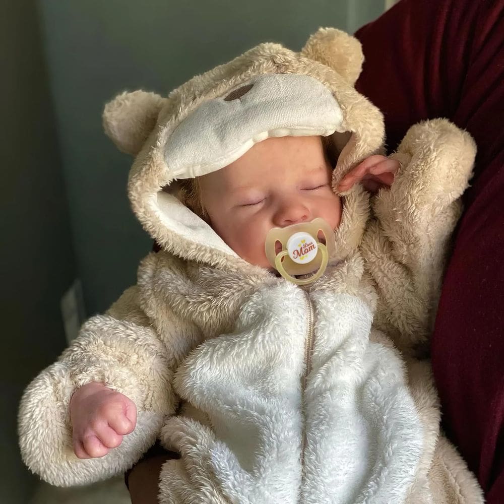 Boneca Reborn Baby Doll BABESIDE Lifelike Boy 43 cm, corpo completo em vinil