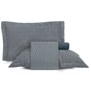 Jogo de Cama Solteiro 3 Peças Altenburg Toque Acetinado Slim Azul Marinho