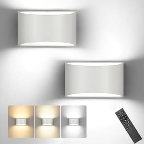 Arandelas de parede LED TRLIFE Modern Dimmable 12W 3000K ~ 6000K 120V
