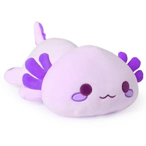 Brinquedo de pelúcia Onsoyours Cute Axolotl Purple 48 cm para crianças