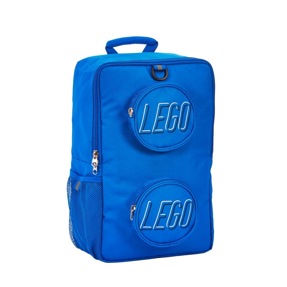 Mochila LEGO Brick Blue para escola e viagens
