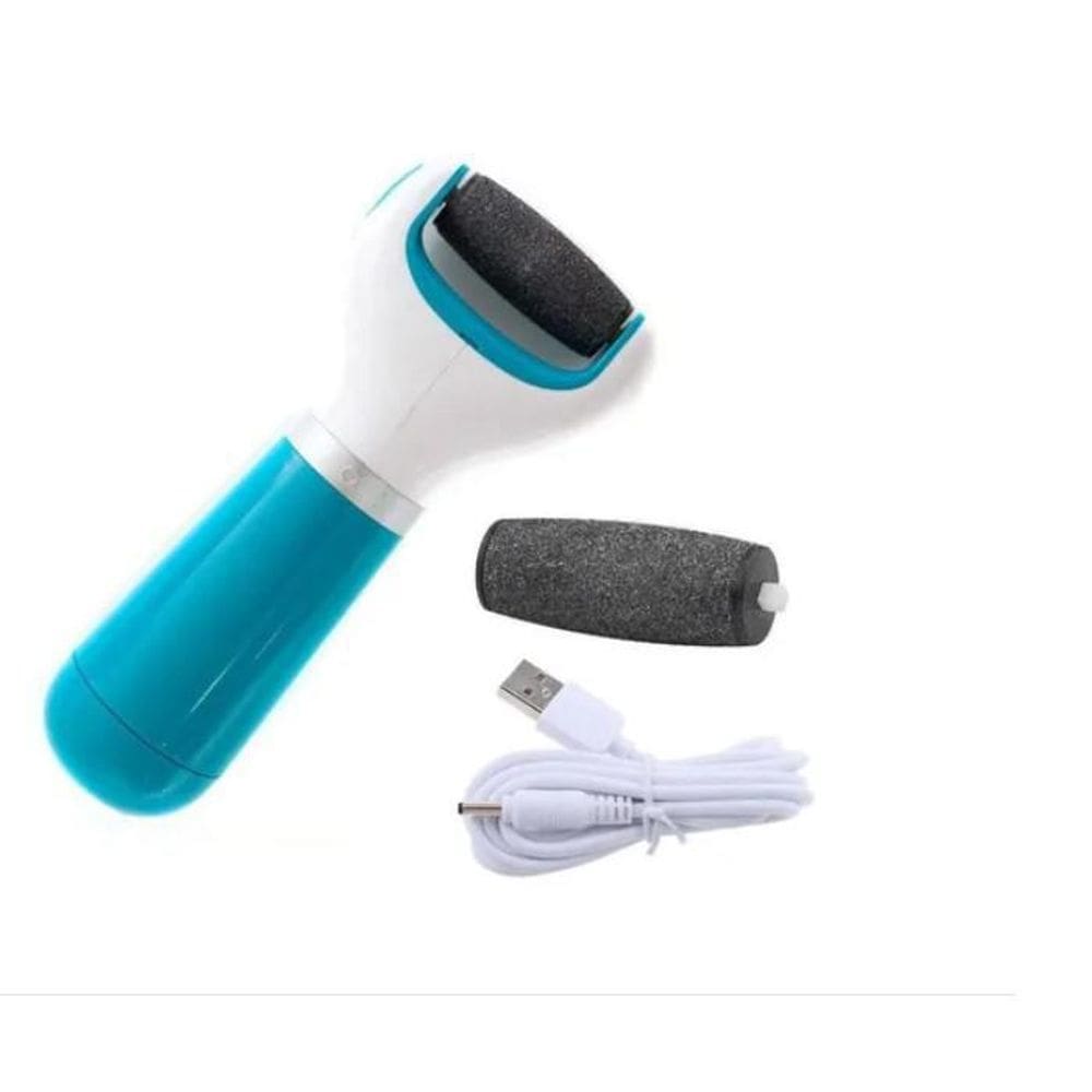 Lixa Elétrica Esfoliador De Calosidades Recarregável + Refil