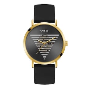 Relógio GUESS para homens GUESS 44,0 mm, pulseira preta, mostrador preto
