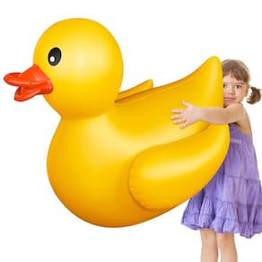 Float inflável Duck Pool Hungdao de 4 pés para festa de verão infantil