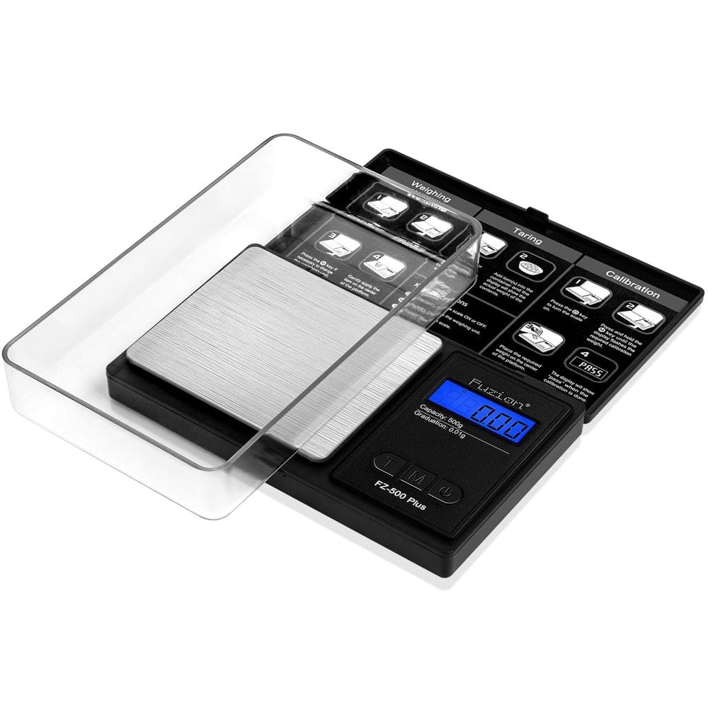 Balança de bolso Fuzion Digital com precisão de 500g x 0,01g