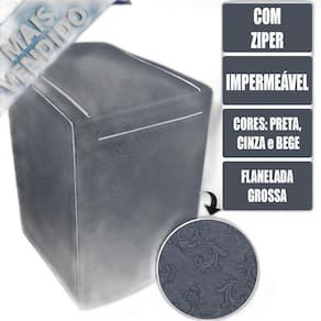 Capa De Maquina Lavar Electrolux Brastemp Consul 13 Á 17 Kg