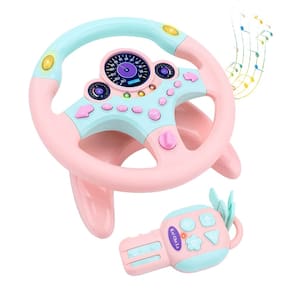 Simulador de volante DeAO Children`s Car com som e luz