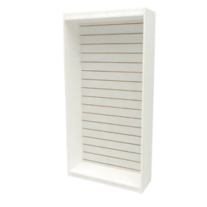 Armário Expositor Canaletado Para Ganchos Branco Cód.404
