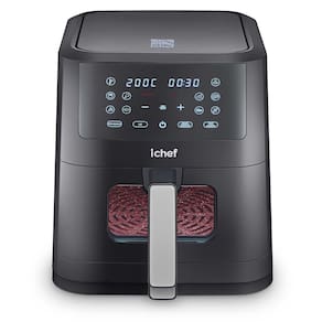 Fritadeira Elétrica Airfryer Ichef Smart Vision 6L