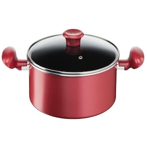 Caçarola Com Indução Tefal So Chef 22cm Vermelha