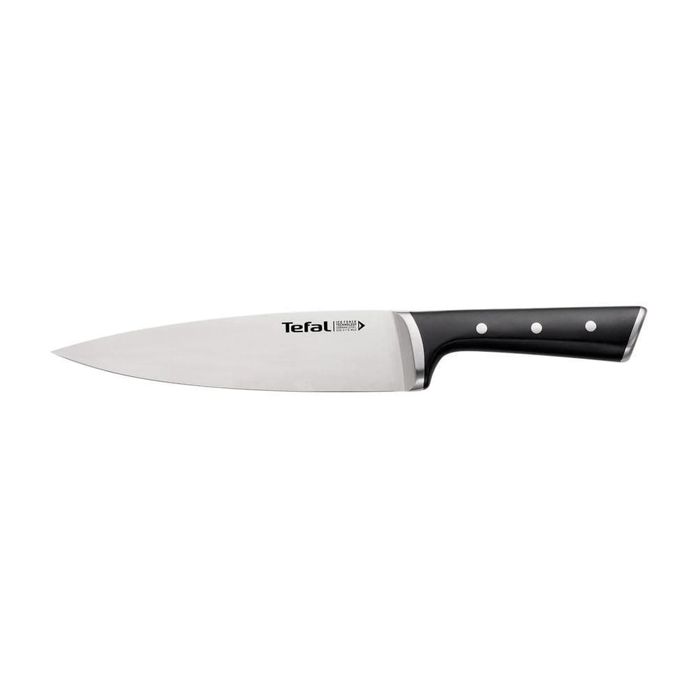 Faca Chef Aço Inox Tefal 20cm Ice Force
