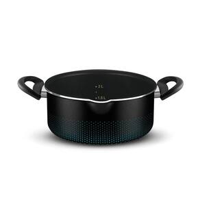Caçarola Rochedo Smart Antiaderente 20cm com Tampa Apoia Fácil