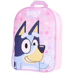 Mochila Bluey Kids School Bag Travel para meninas rosa