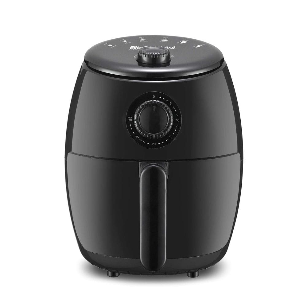 Temporizador e controles de temperatura Air Fryer Elite Gourmet EAF-0201 2,1 L 1000 W