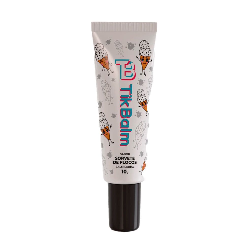 Tik Balm Sorvete Flocos - Balm Labial 10g