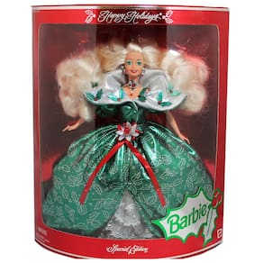 Boneca Barbie Happy Holidays Edição Especial (1995) Mattel