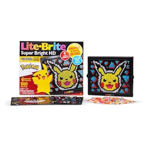 Edição Pokémon Lite Brite Super Bright HD com mais de 6 anos