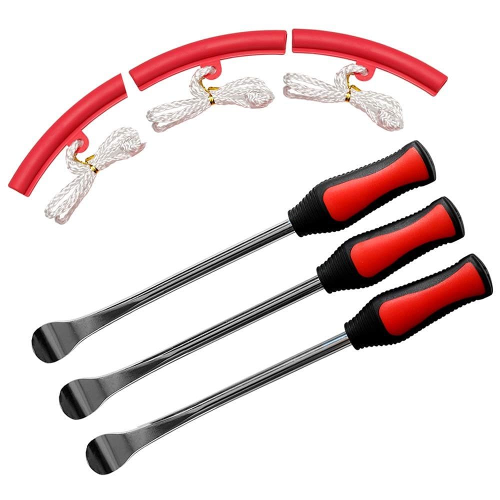 Kit de reparo de colheres de pneu Asooll para motocicleta de 11,5 polegadas