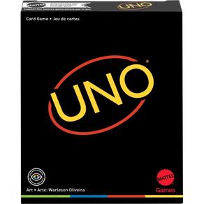 Jogo de cartas Mattel Games UNO Minimalista para adultos e adolescentes