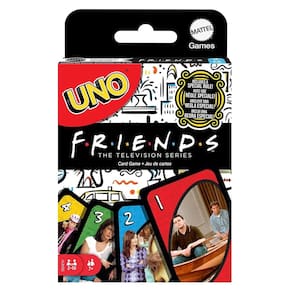 Jogo de cartas Mattel Games UNO Friends Family Adult 2-6 jogadores