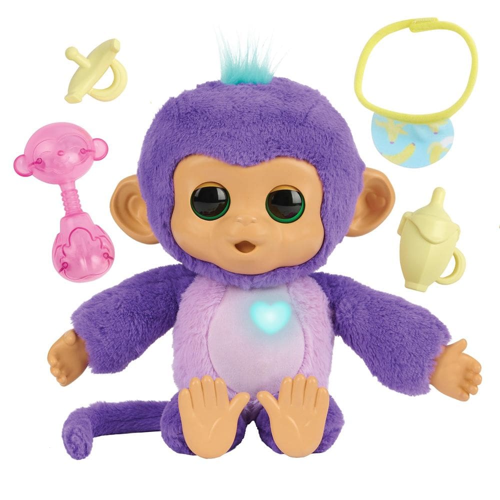 Baby Monkey Fingerlings Care `n` Cuddles Sunny