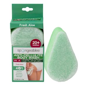 Esponja de lavagem corporal, esponja, anticelulite, 20+ Wash