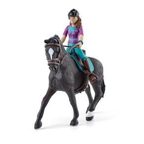 Conjunto de jogos Schleich Horse Club Lisa & Storm com Rider 10 unidades 5+