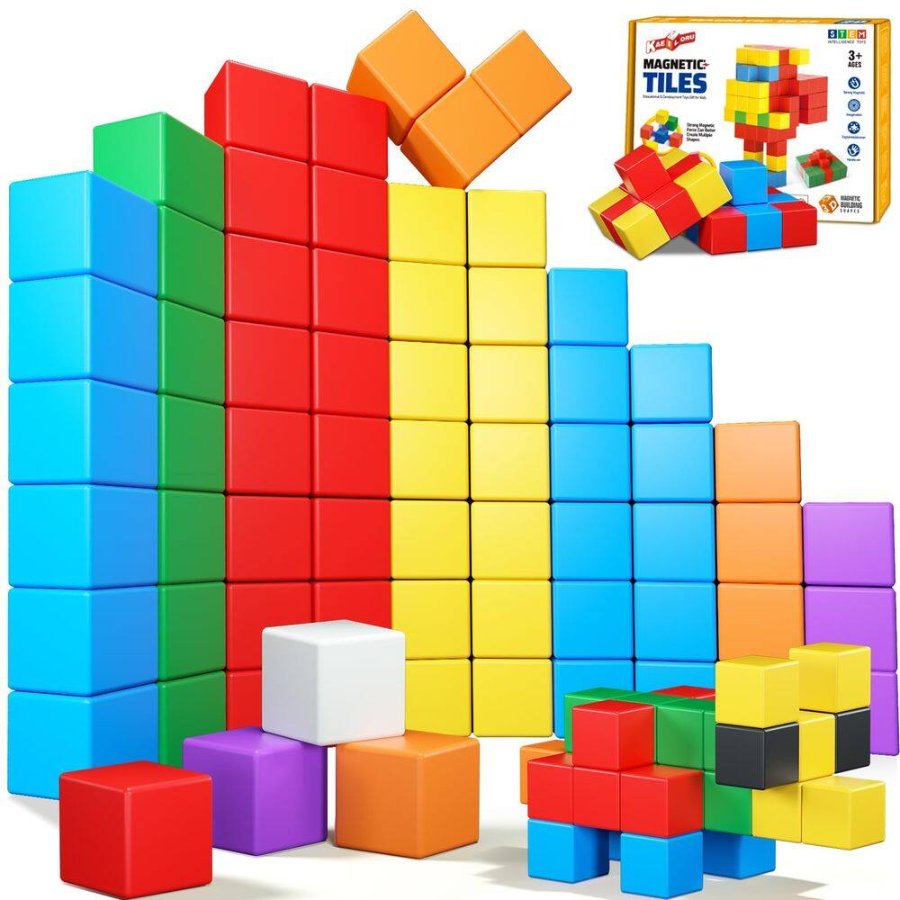 Blocos de construção magnéticos KAEILORU 32PCS para crianças de 3 a 6 anos