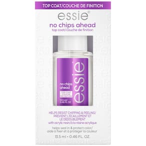 Nail Care Top Coat essie No Chips Ahead 13,5 ml, qualidade de salão