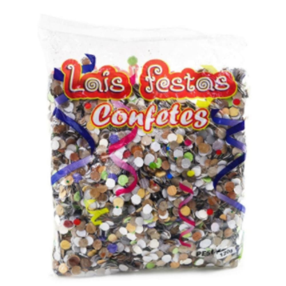 Saco de Confete de Papel- Confete Carnaval Festas e Comemorações