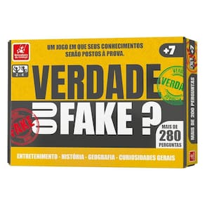 Jogo Fato ou Fake? - Brincadeira de Criança