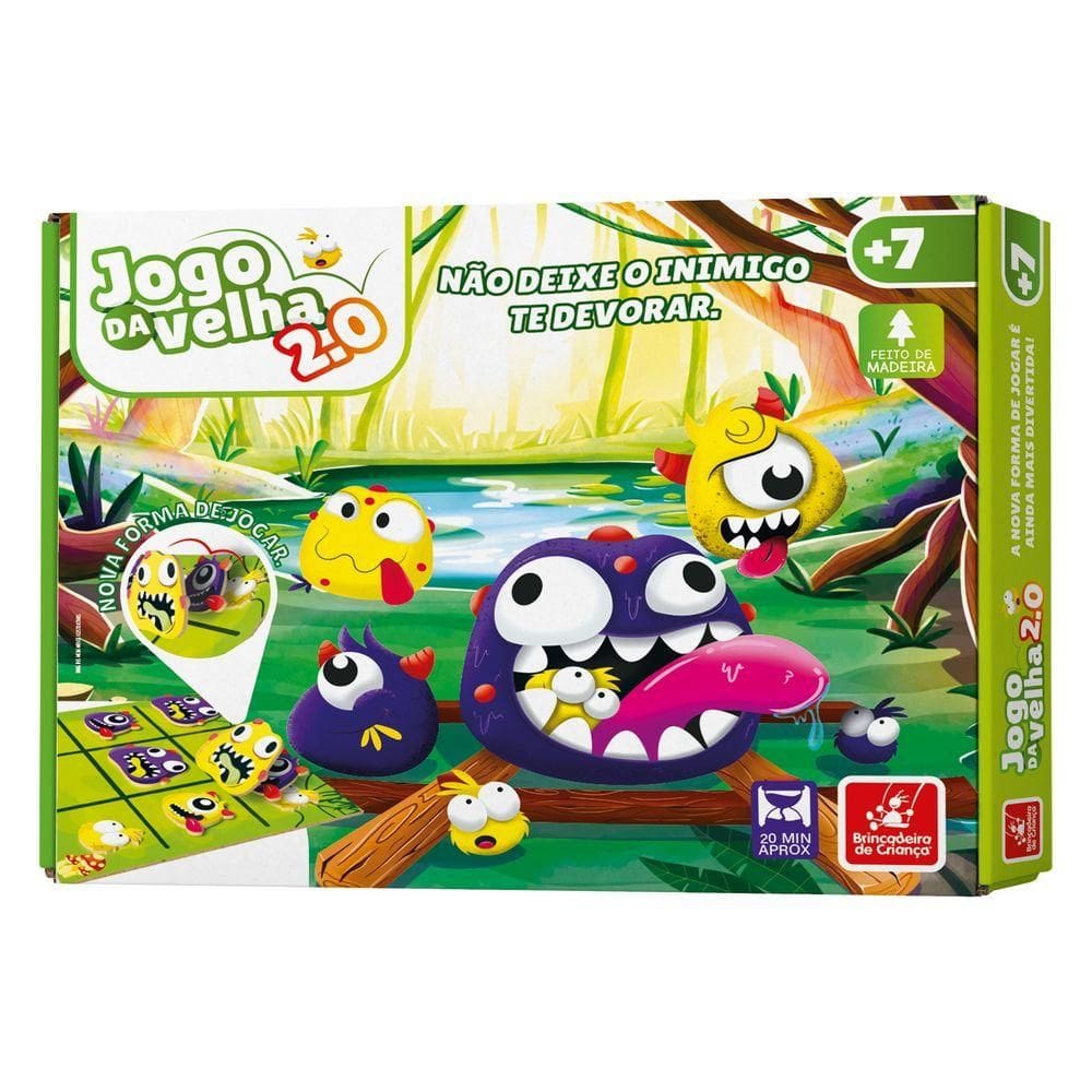 Jogo da Velha 2.0 - Brincadeira de Criança