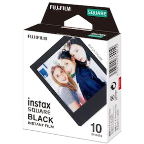 Filme instax Square Black Fujifilm - 10 exposições