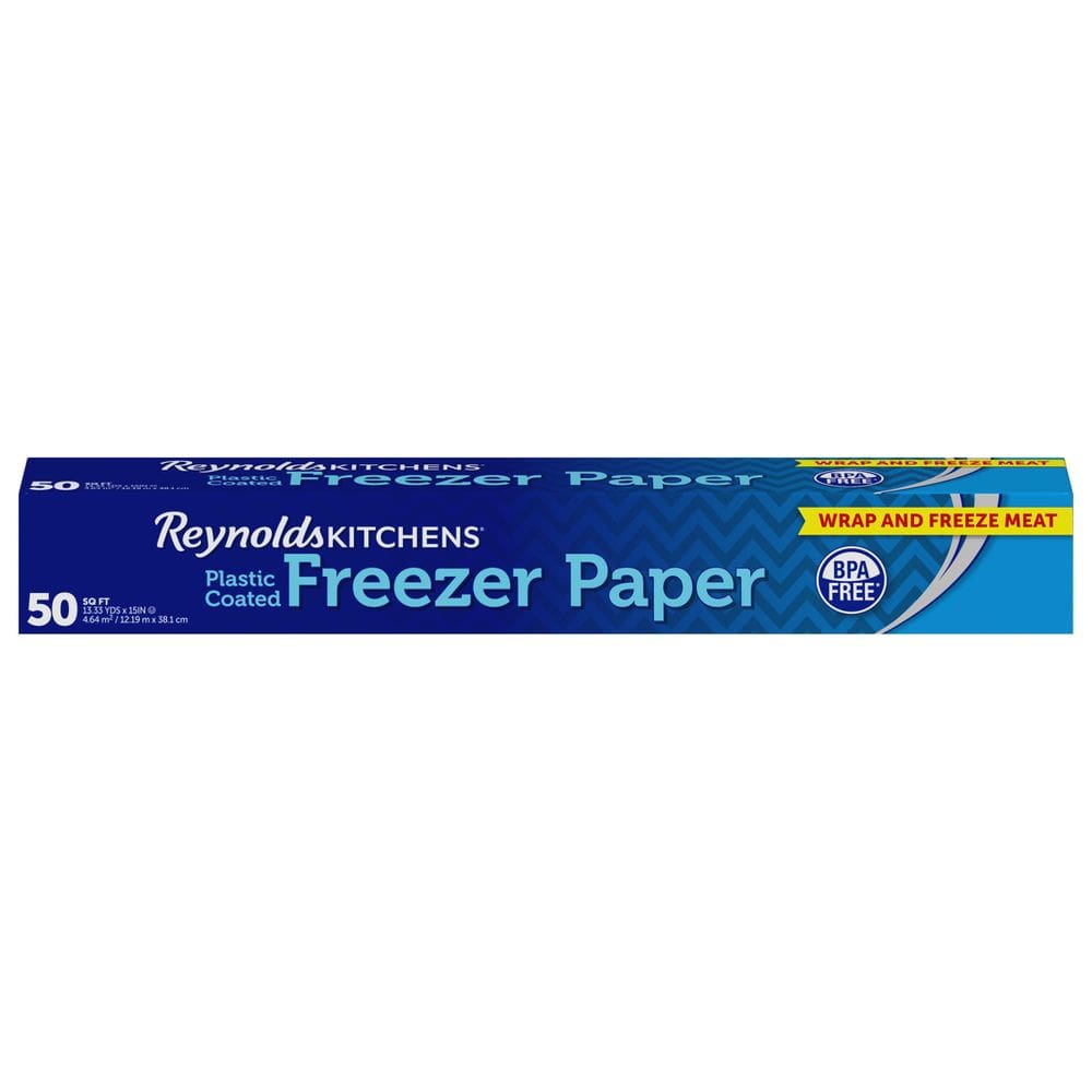 Papel para freezer Reynolds Kitchens, rolo de 50 pés quadrados
