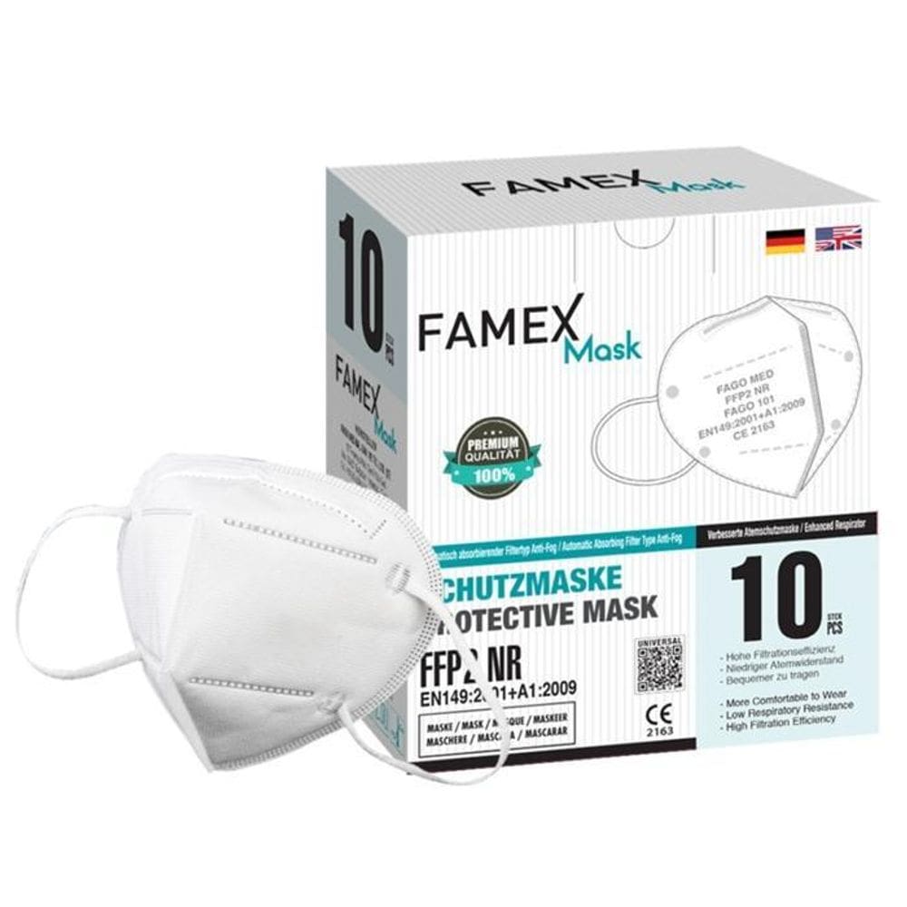 Máscara De Proteção Ffp2 Famex Mask