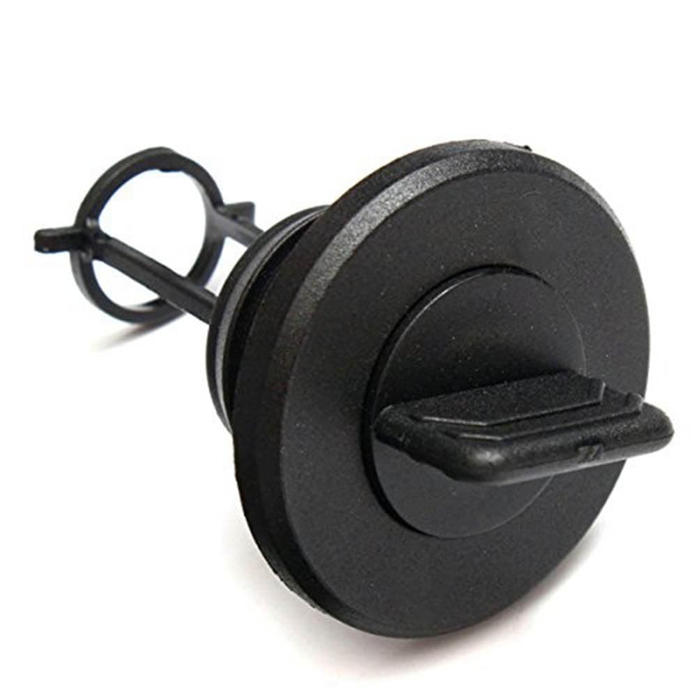 Bujão Tipo Bueira Dreno Com Rosca Em Pvc Preto