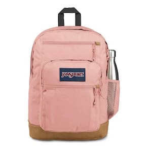 Mochila JanSport Cool com capa para laptop de 15 polegadas Misty Rose