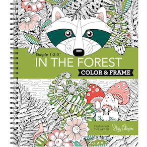 Livro de colorir New Seasons Color & Frame In the Forest
