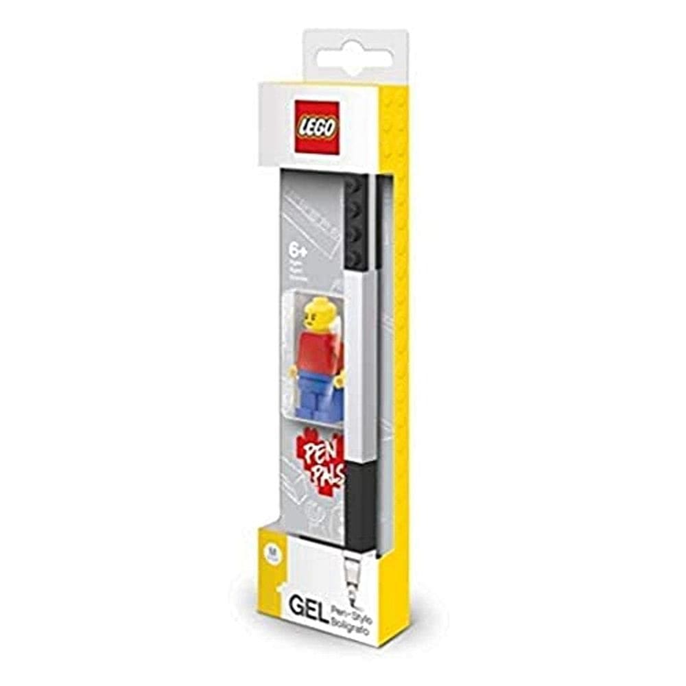Conjunto de papelaria LEGO Pen Pal com caneta de gel preta e minifigura