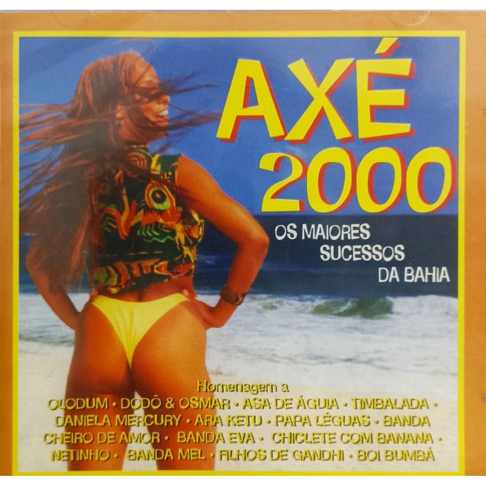 Cd Axé 2000 - Os Maiores Sucessos da Bahia (Olodum,Araketu