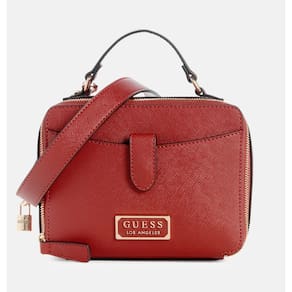 Bolsa Com Alça De Mão E Transversal Guess Rust Warlington