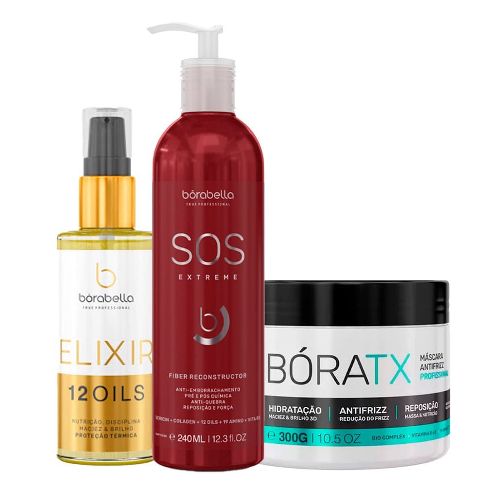 Kit SOS Extreme, Bóratx, Elixir 12 Óleos Bórabella