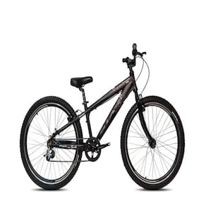 Bicicleta Aro 26 Freeride Gta Garfo Rigido Freio V-brake Preta Ads Branc