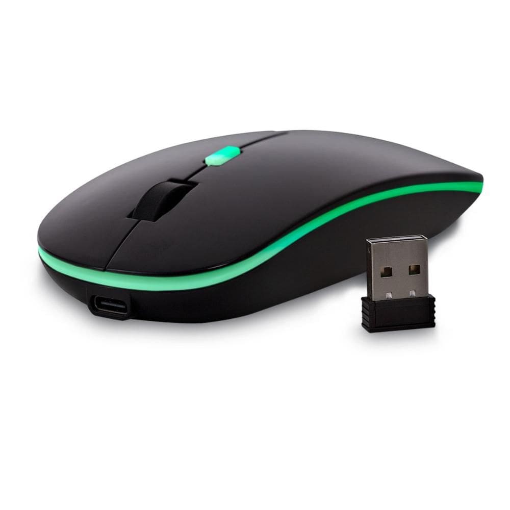Mouse sem Fio Maxprint Croma PTO - 1600dpi - Preto - 60000150