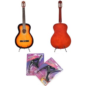 Violão Land Acustico Nylon Sunburst Ln-39 Sb + Capo Traste
