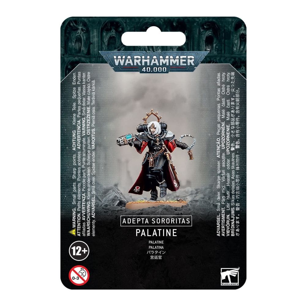 Workshop de jogos de bonecos de ação Warhammer 40k Adepta Sororitas Palatine