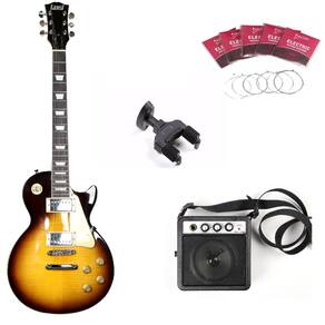 Kit Guitarra Les Paul Land Dark + Cubo + Acessórios