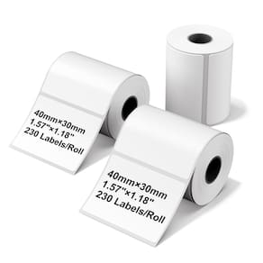 Etiquetas térmicas NelkoGlobal para Phomemo M110/M221/M220/M120/M200